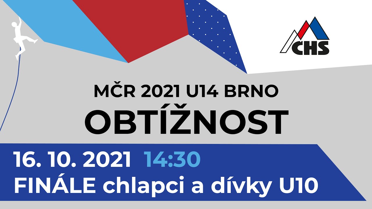 MČR 2021 U14 BRNO - Fin&aacute;le chlapci a d&iacute;vky U10