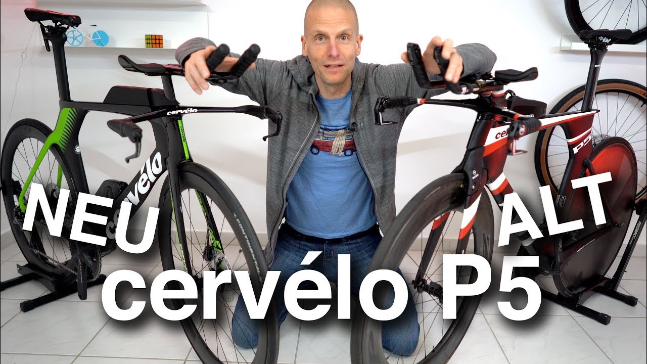 Alt gegen Neu! Cervélo P5 2019 im Vergleich mit meinem alten P5 Triathlonrad / Zeitfahrrad