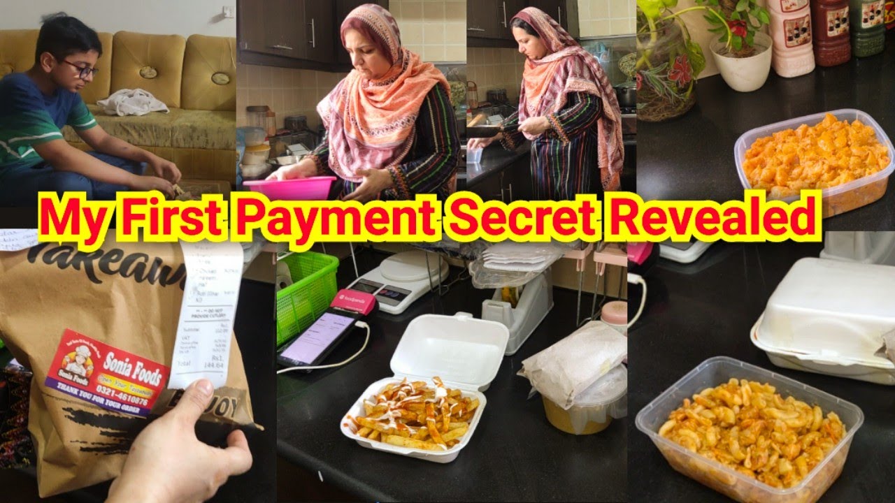 Finally Secret Reveal|What is My First Payment as a Homechef Foodpanda|Food Business Work from home