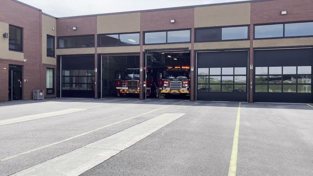 Montréal | Montréal Fire Service (SIM) Station 63 Full Response