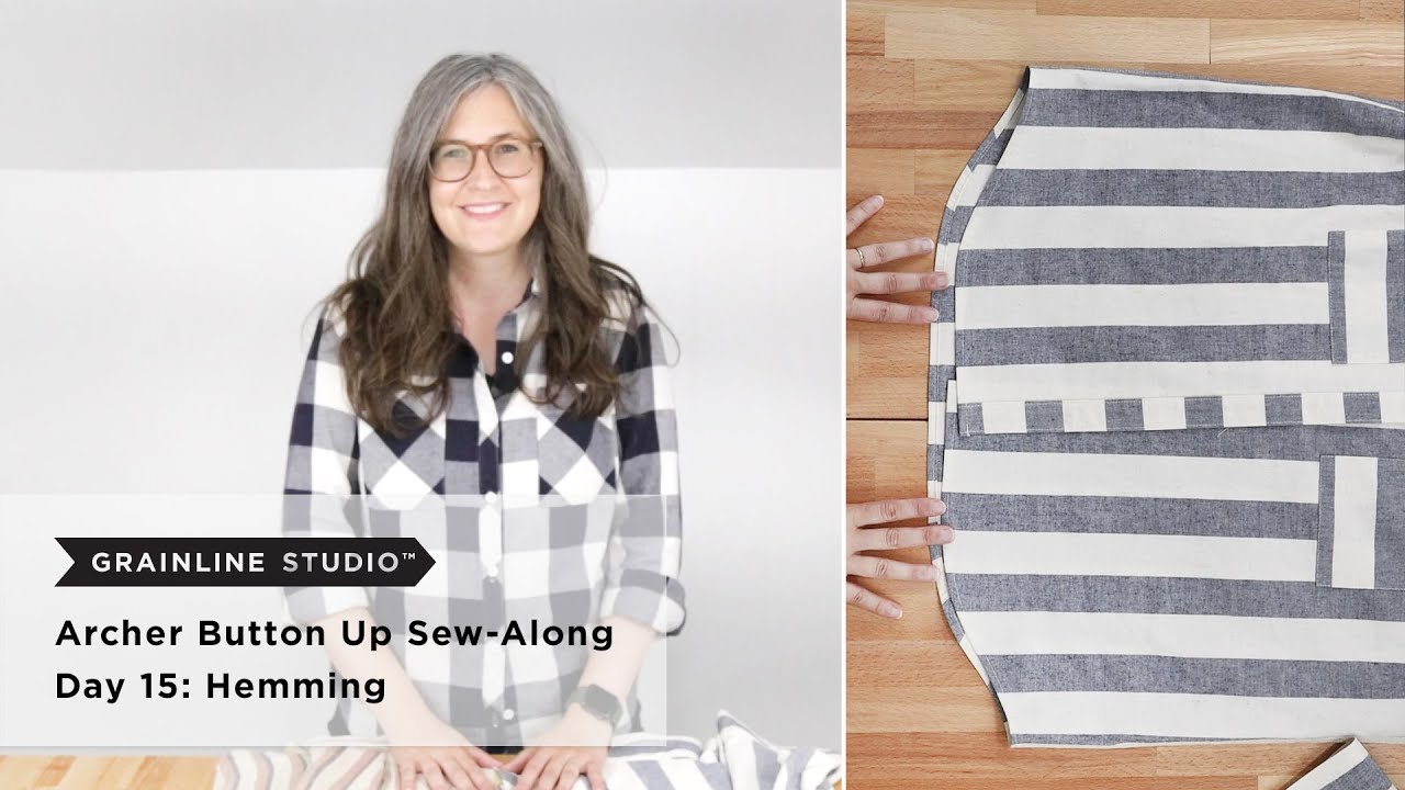 Archer Sew-Along: Day15 – Hemming