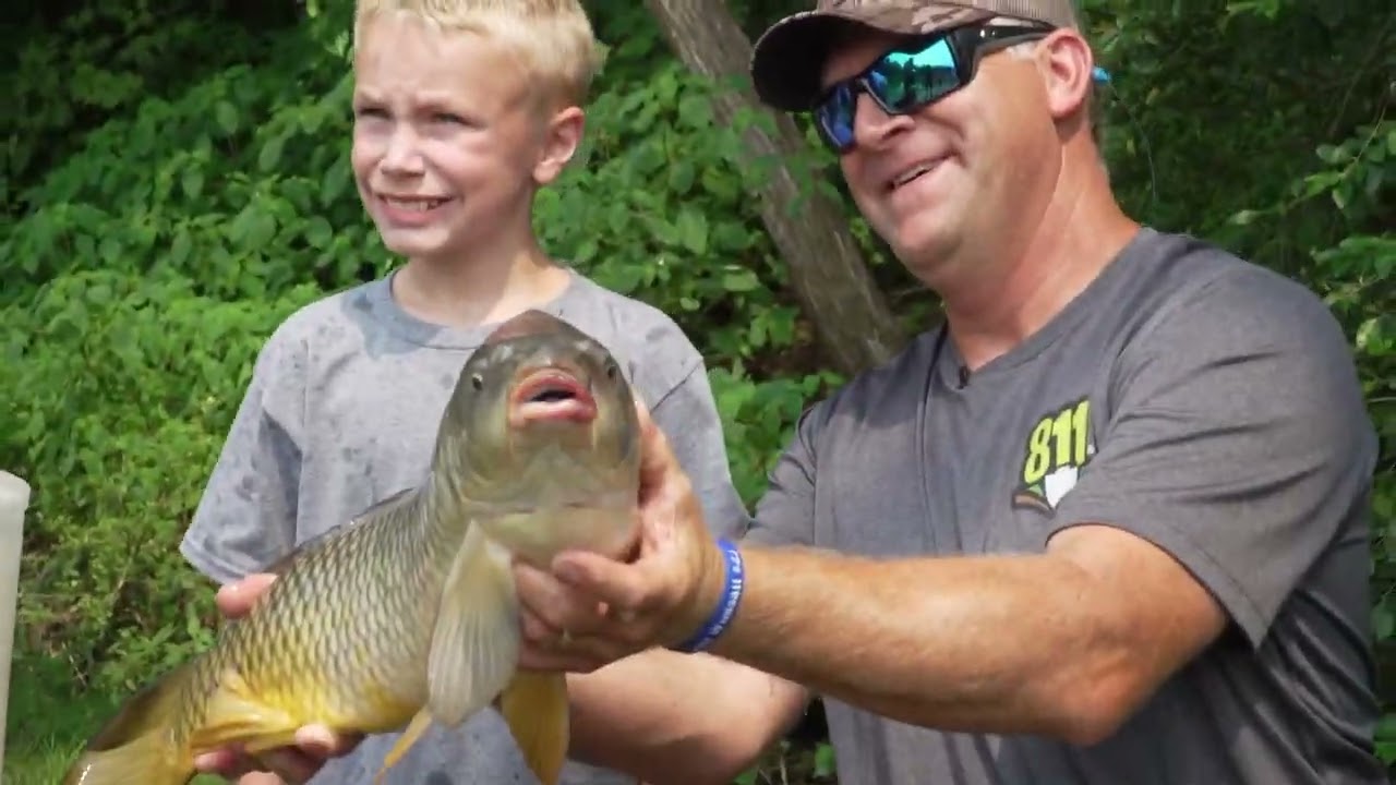 How to catch giant carp…