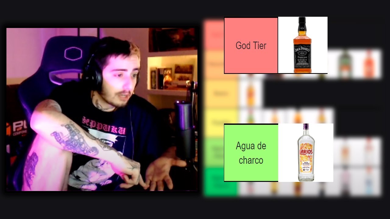 tierlist marcas de alcohol