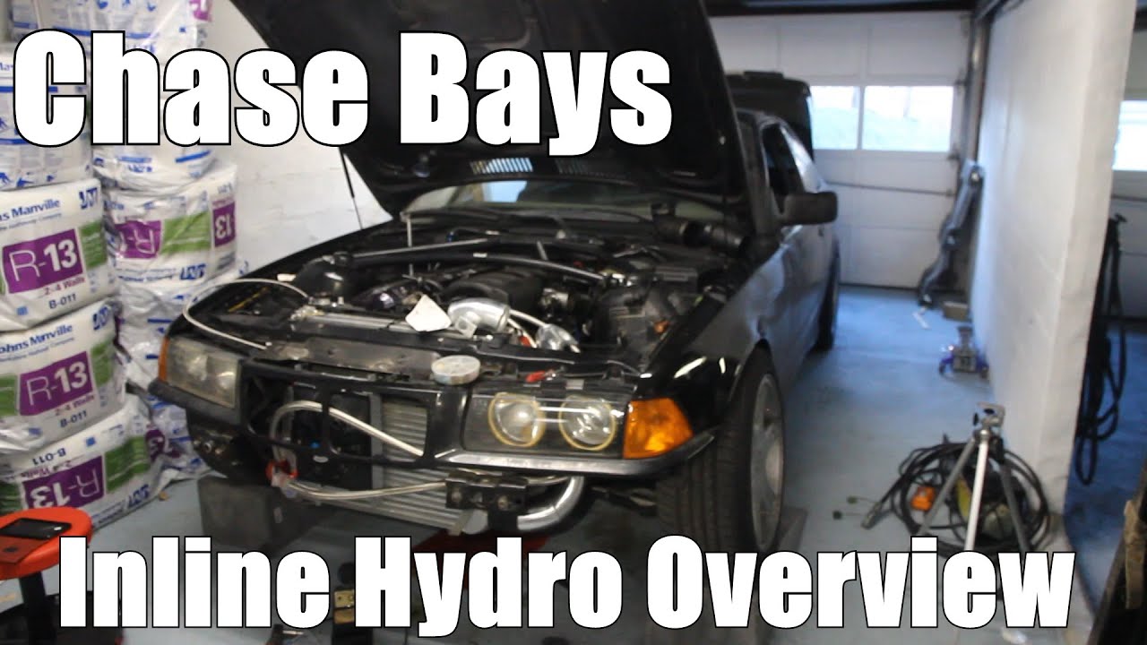 Chase Bays E36 Inline hydro overview (Alternate install method)