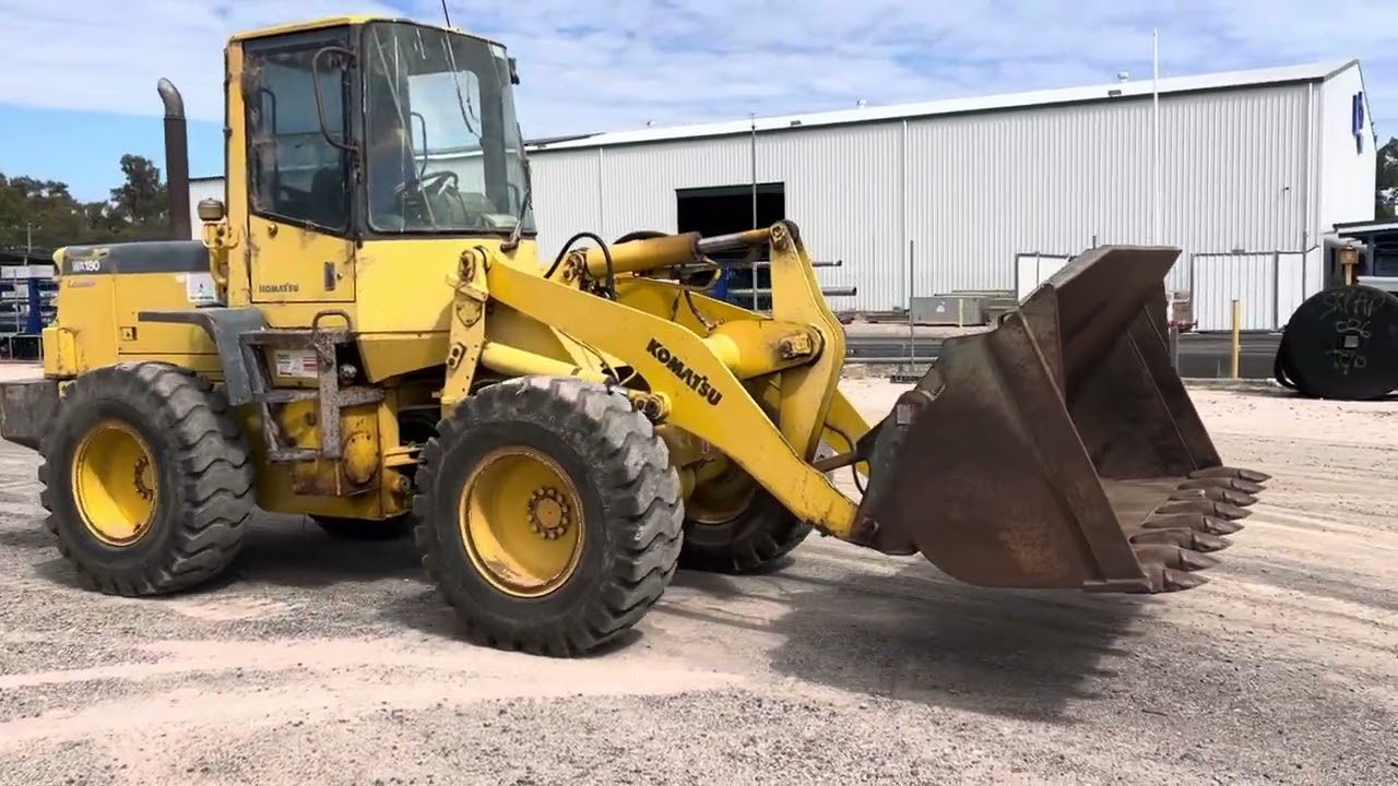 2001 KOMATSU WA180-3 WHEEL LOADER