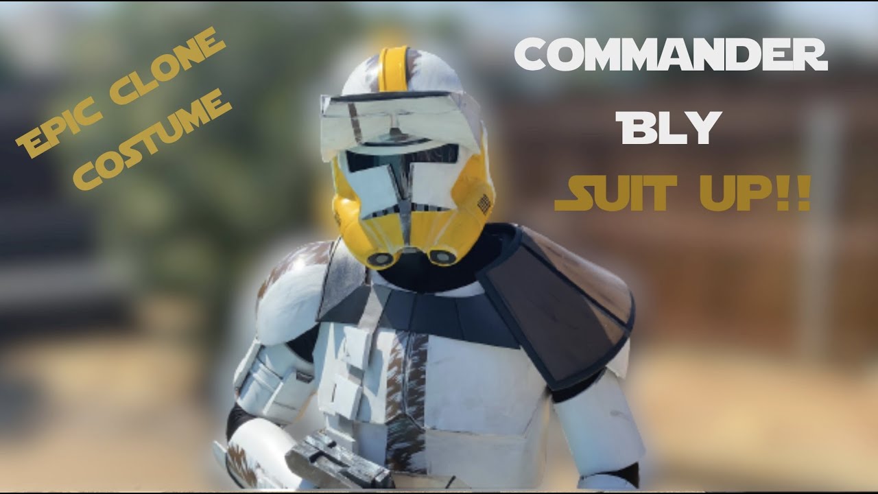 Clone Trooper Costume Full Suit up!!