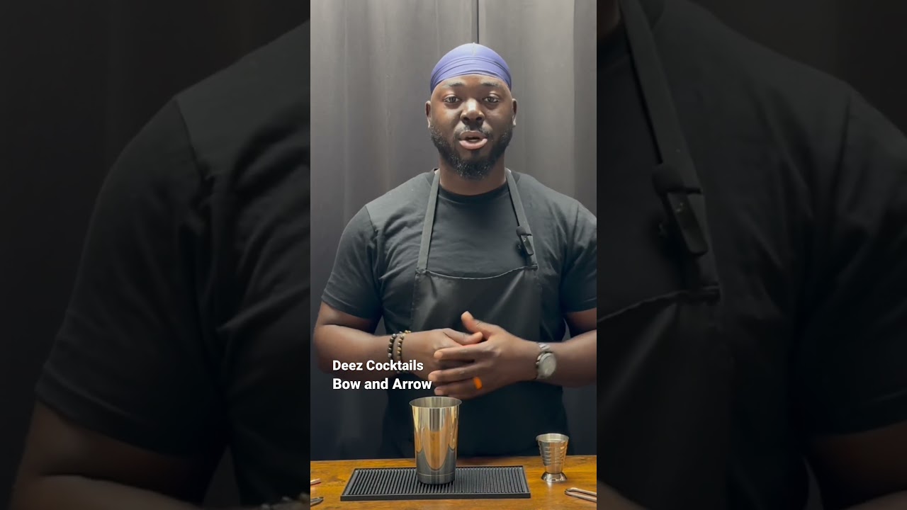 Bow and Arrow #recipe #cocktail #cocktails #drinkshow #drink #cocktailreview #video #craftcocktail