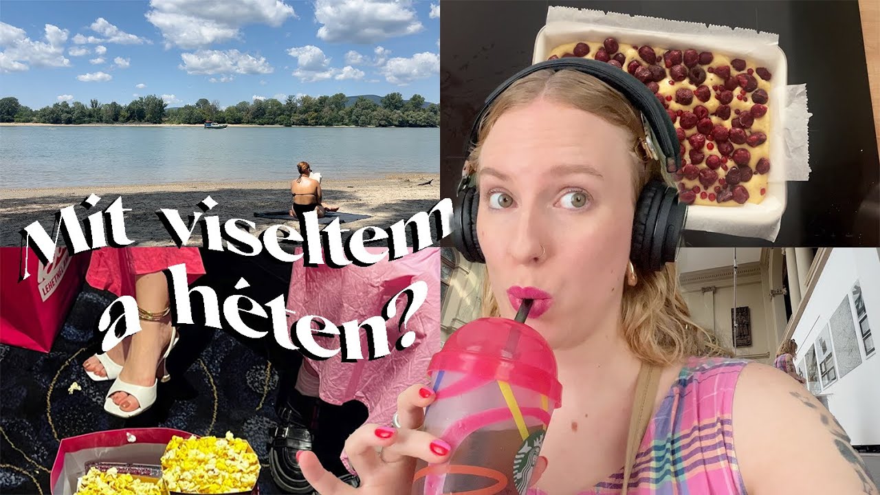 MIT VISELTEM A HÉTEN? | Első sütés-főzés, Barbenheimer, gyertya és konyhai haul