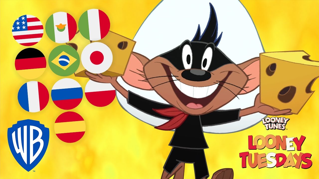 #StayHome Looney Tuesdays | 'Queso Bandito' Sung in 10 Different Languages! | WB Kids