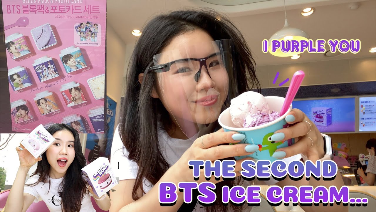 THE SECOND BTS ICE CREAM BORA BORA💜YAY OR NAY