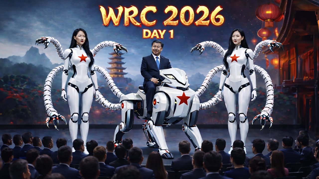 Chinese Robots Take Over the World at the Biggest WRC 2026 Expo