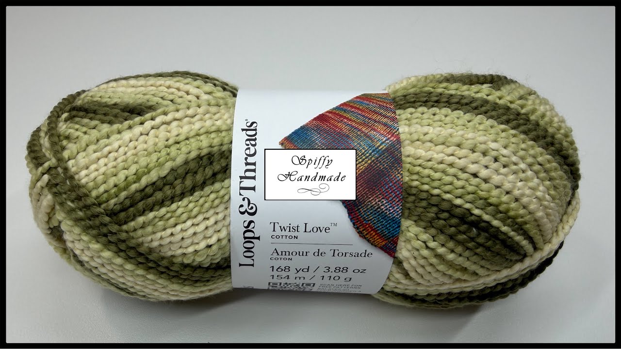 Полный обзор хлопковой пряжи Loops and Threads Twist Love.