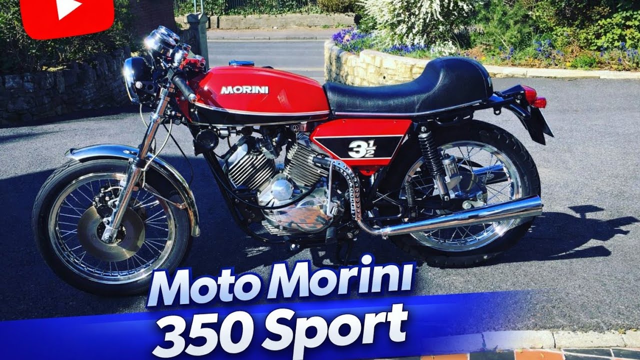 1975 Moto Morini 350 Sport, Spectacular !