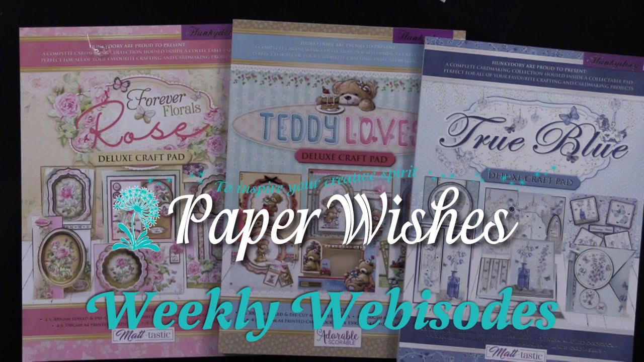 Quick Card Hacks Using Deluxe Craft Pads by Hunkydory