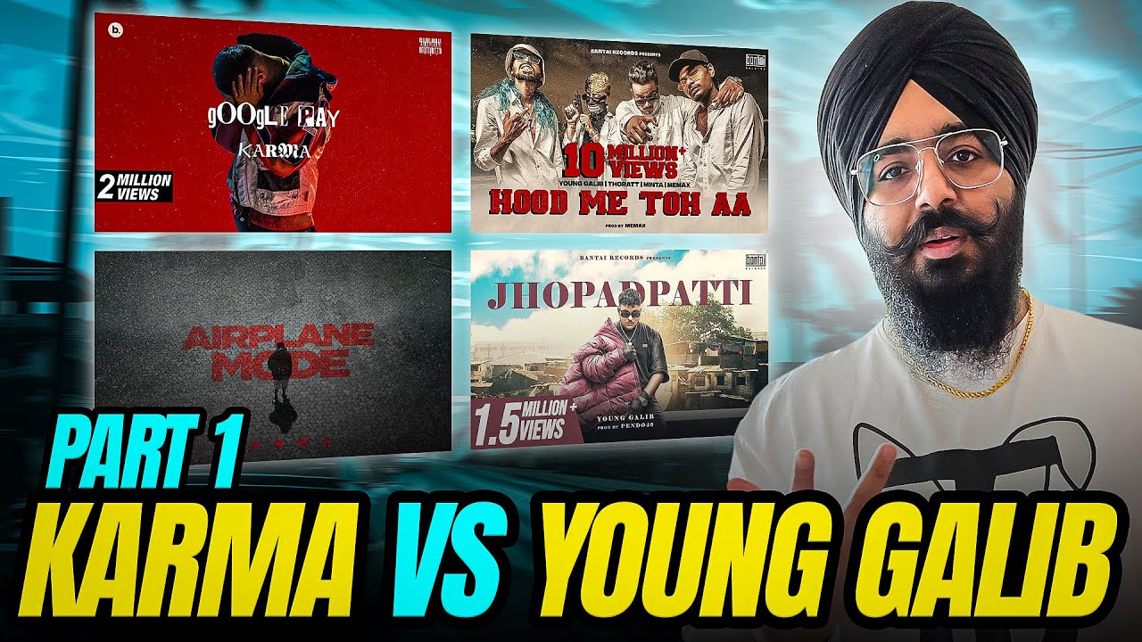 KARMA vs YOUNG GALIB | BeefPt. 1 🔥 Bars vs Vibes | Reaction
