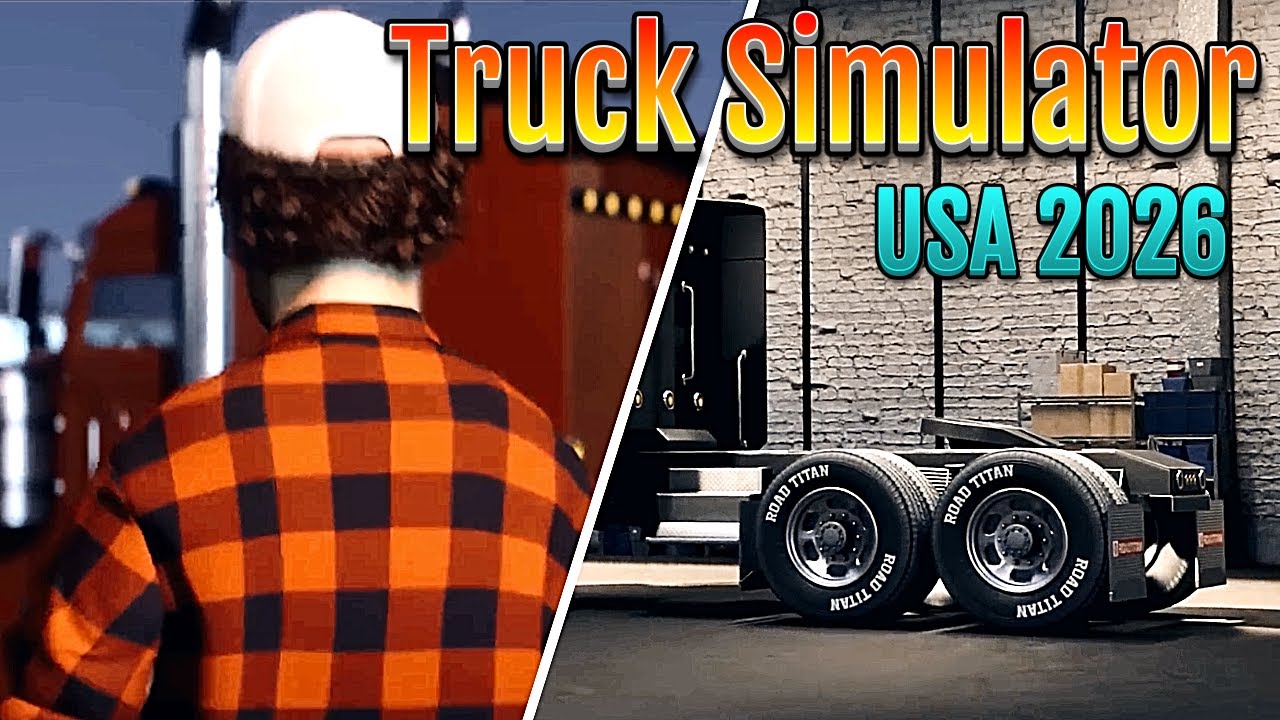 NEW REALISTIC, TRUCK SIMULATOR 2026 | Official Trailer #trucksimulator #2026