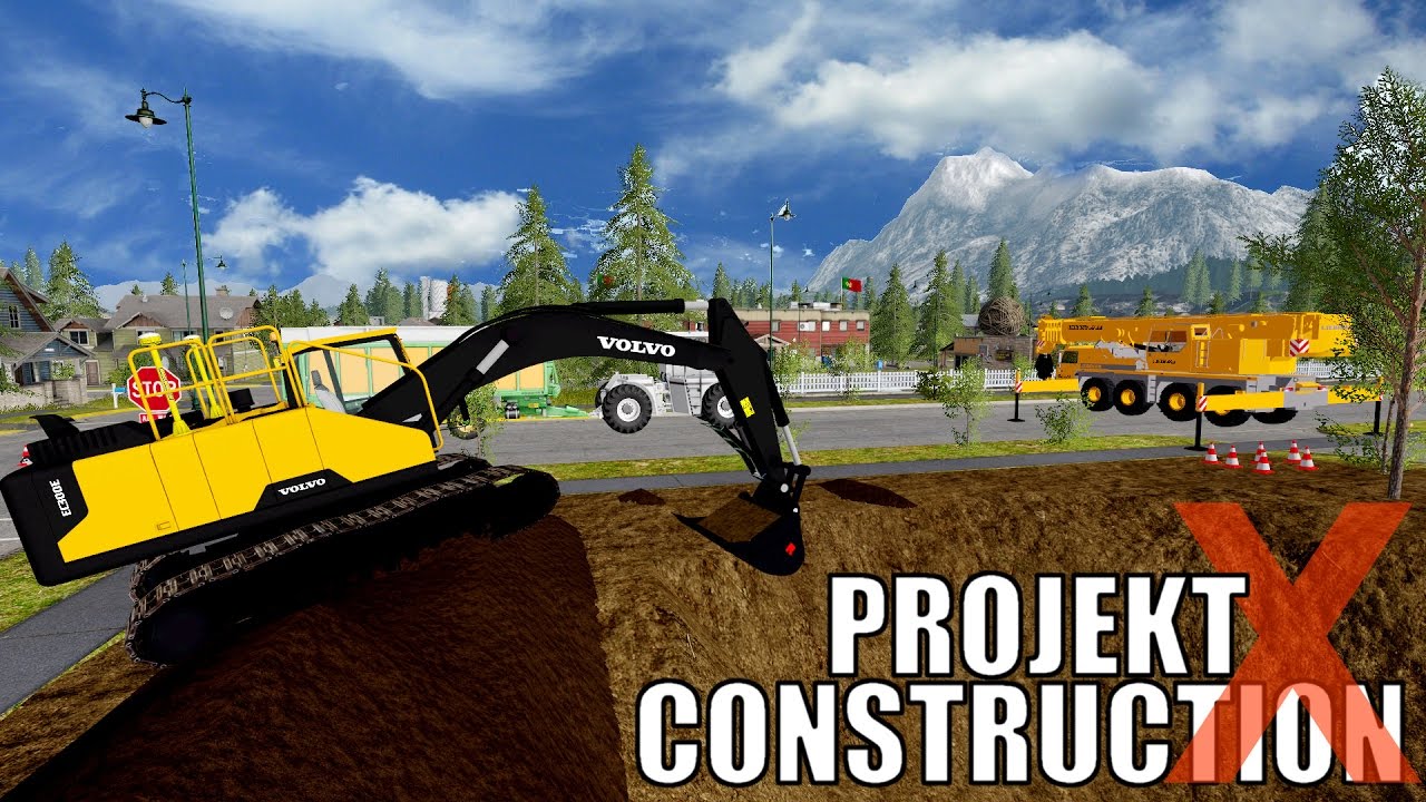 WIR ERRICHTEN UNSERE BAUSTELLE - FARMING SIMULATOR 17 - PROJEKT CONSTRUCTION X