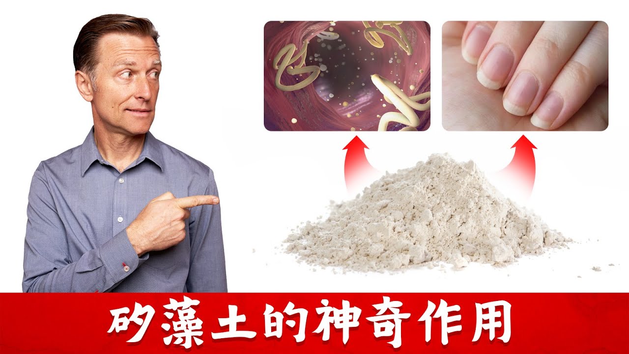 矽藻土含二氧化矽,神奇作用,除寄生蟲,保護骨骼關節,骨質疏鬆,排毒,柏格醫生 Dr Berg