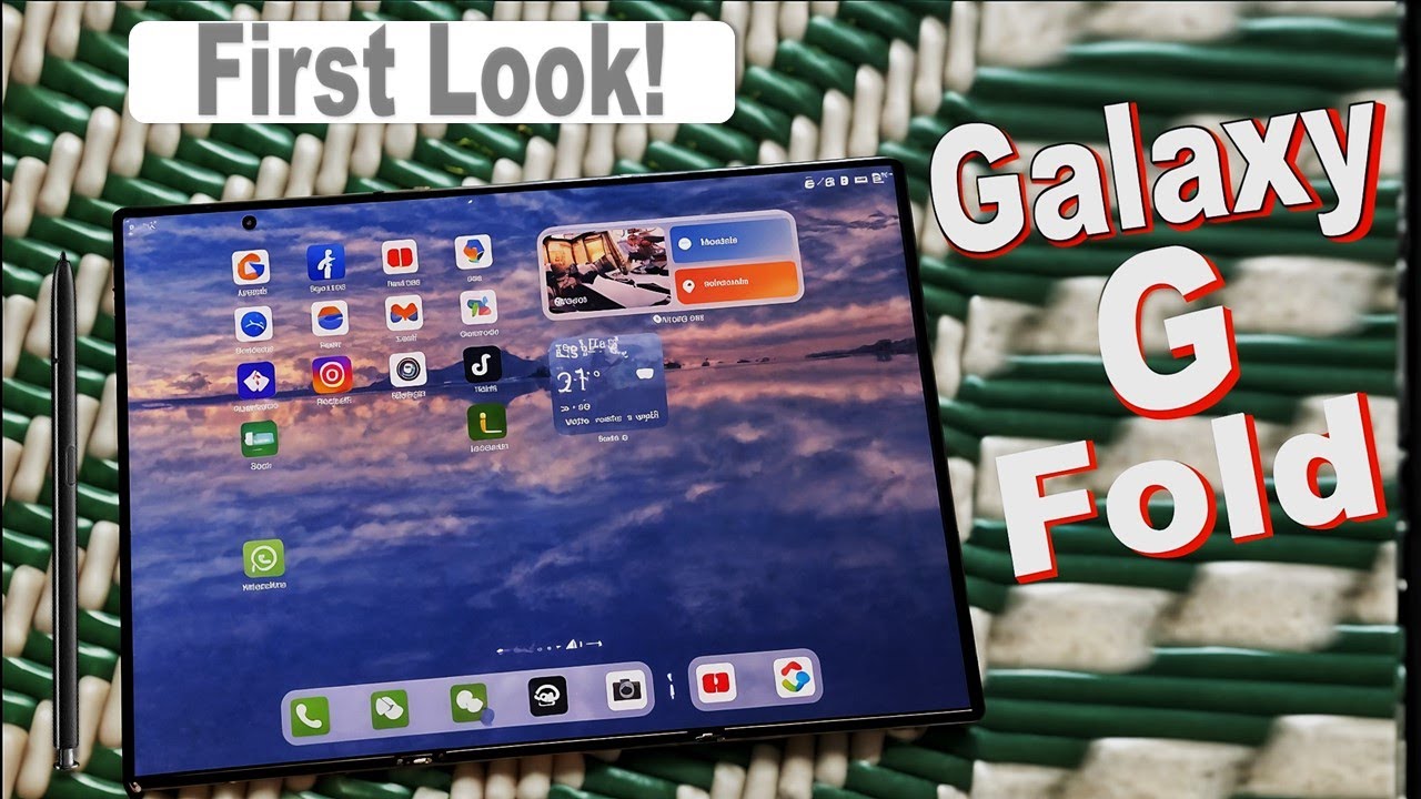 G Fold Samsung - OMG, First Look And Impression🔥🚀