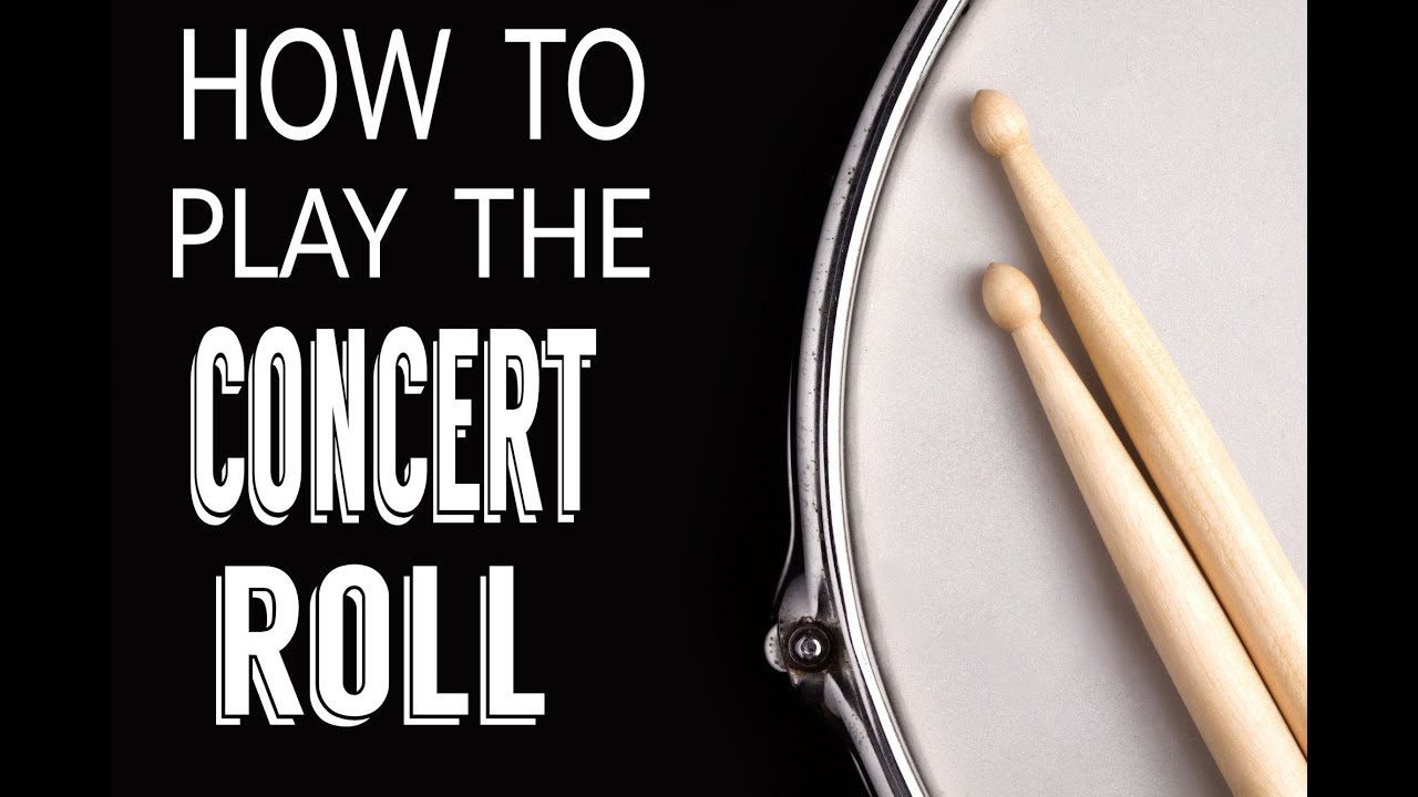 How to play the concert roll