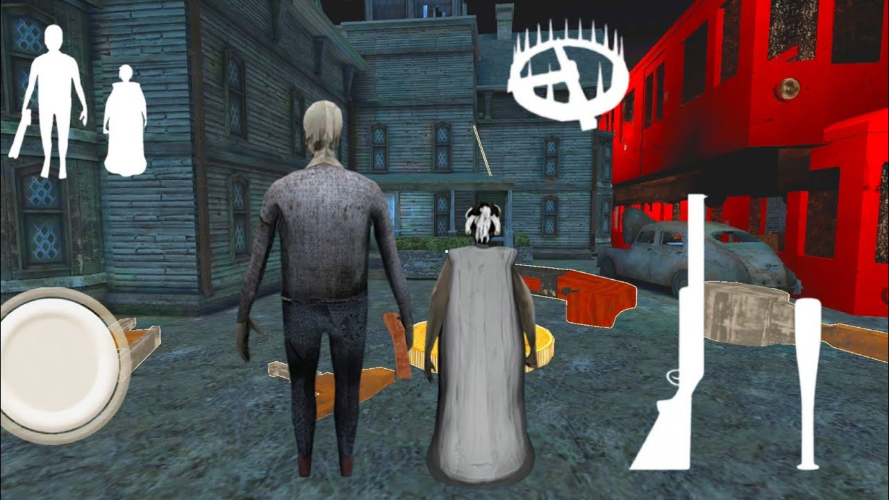 Playing As Grandpa And Small Granny Mod In Granny 3 #granny3 