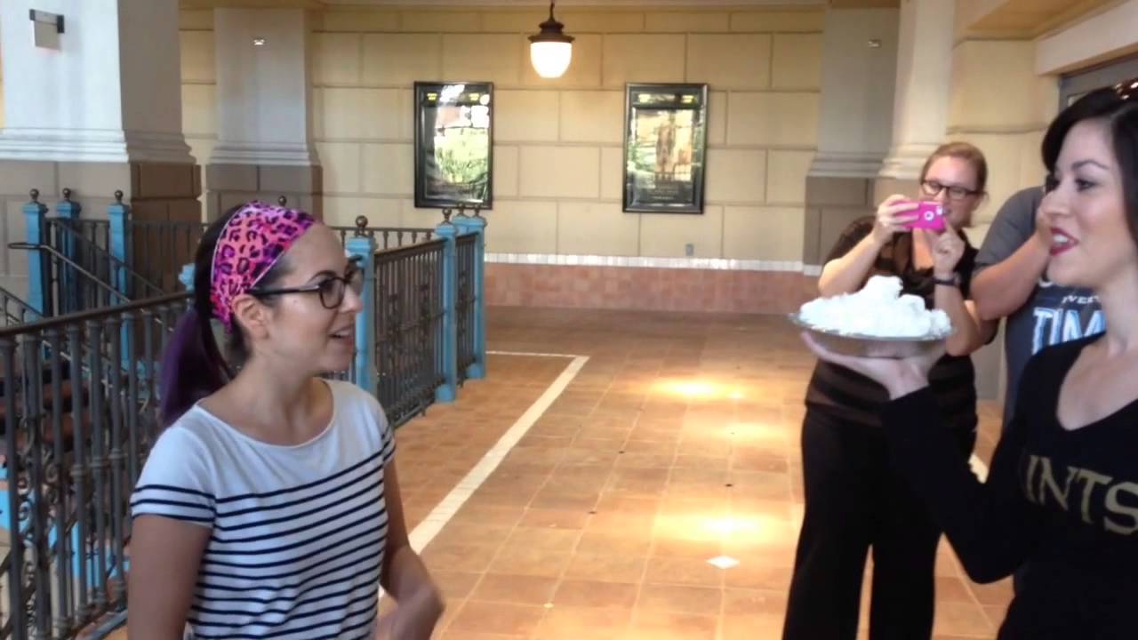 LightTheNight Pie in the Face!