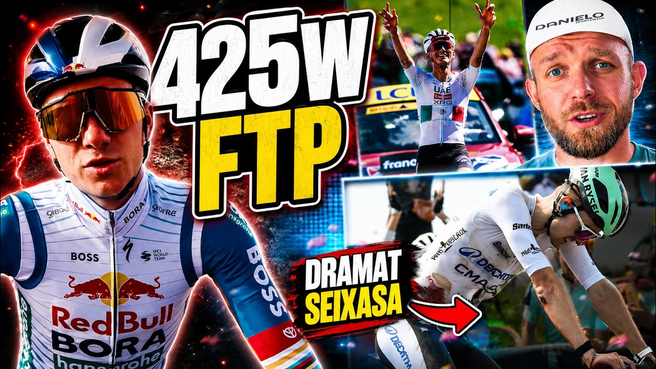 425W FTP u Remco! Dramat Seixasa! Del Toro rozjechał rywali!