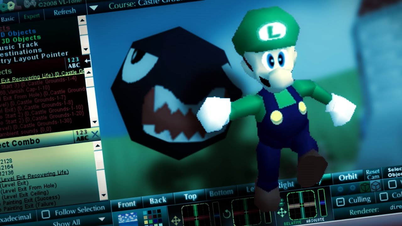 Mario Discovers Toads Tool 64