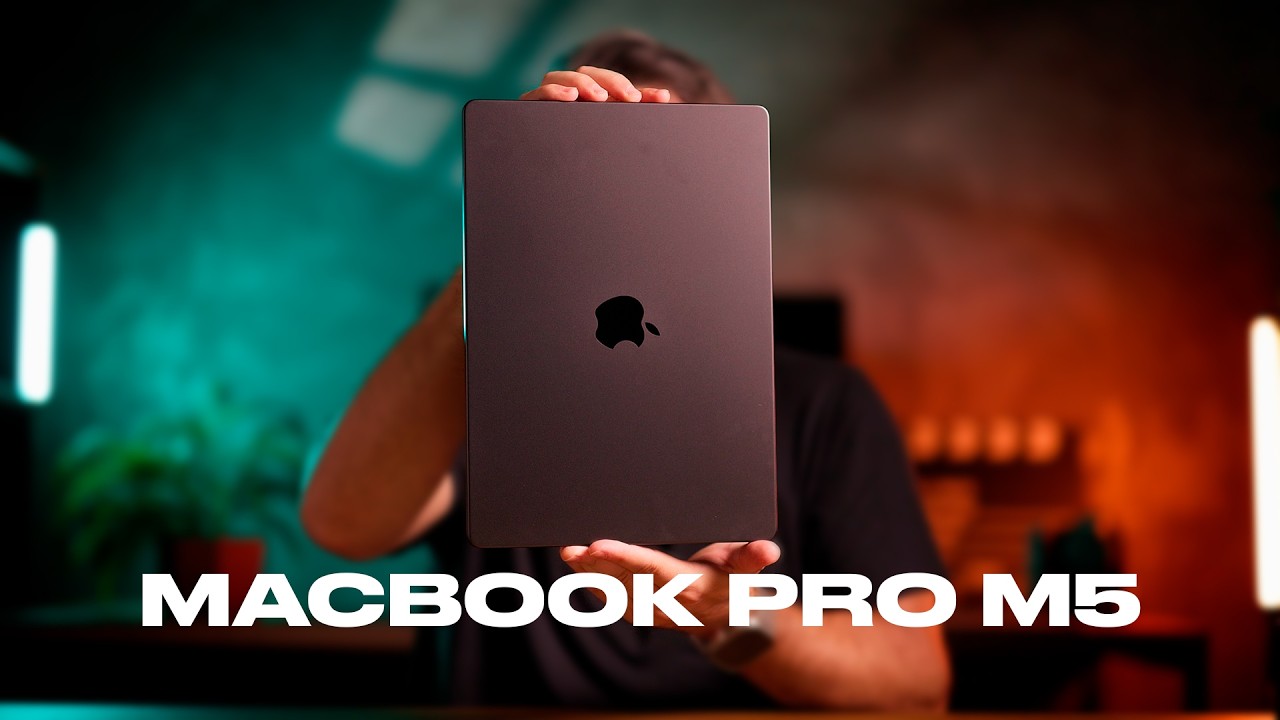 COMPREI O NOVO MACBOOK PRO M5