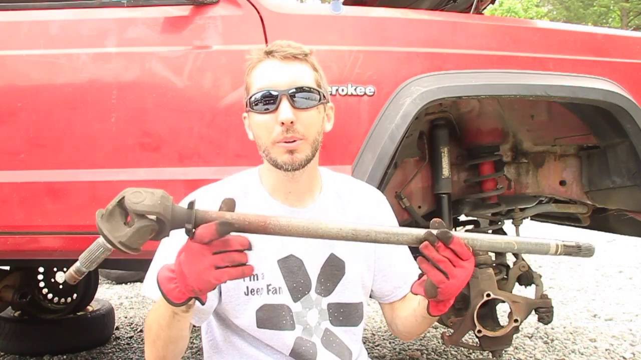 How To remove an Axleshaft at the Salvage Yard