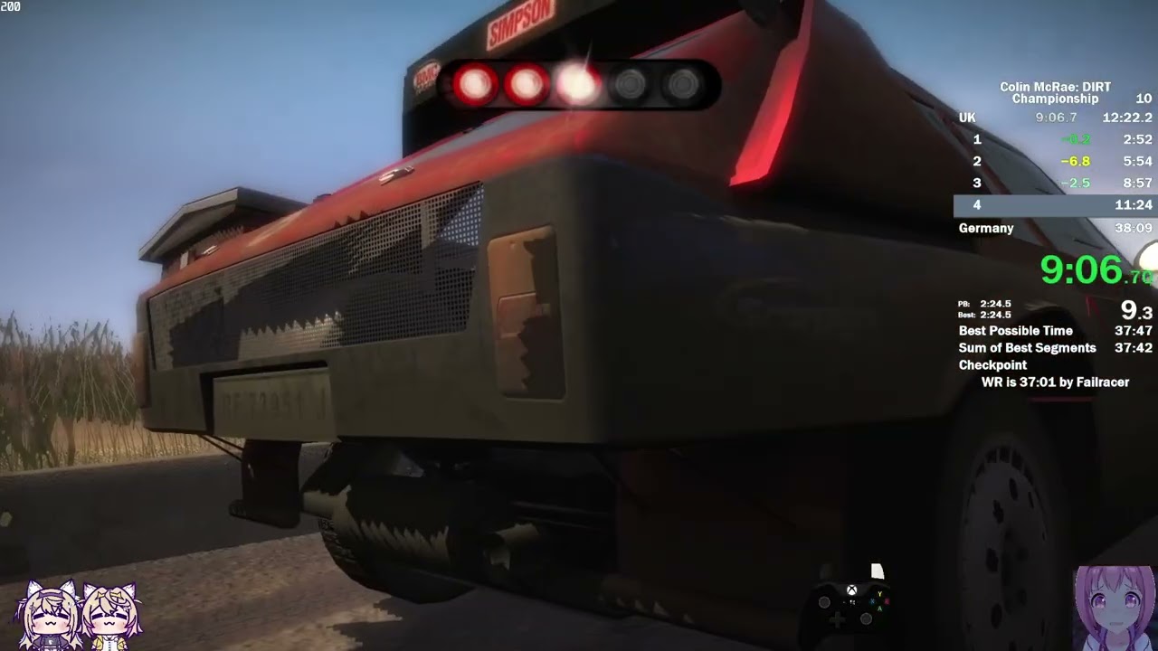 Colin McRae: DiRT - Championship (European Short, Classic) in 37:49