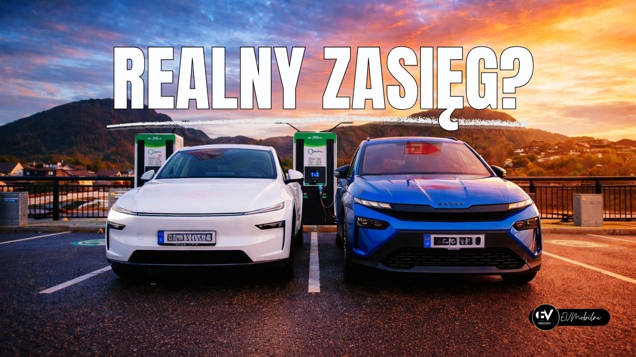 Tesla Model Y AWD vs Skoda Elroq – realny zasięg w praktyce.