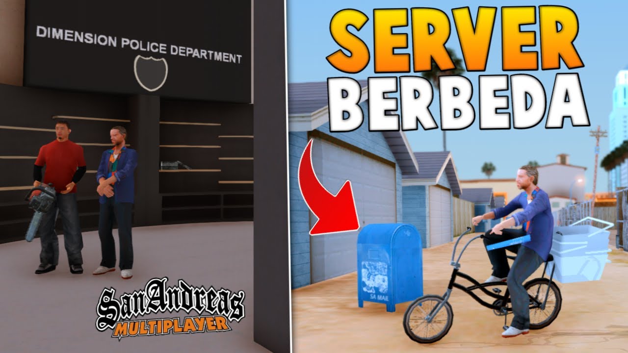 KOTA BARU DENGAN FITUR YANG LANGKA !! REVIEW SERVER GTA SAMP DIMENSION ROLEPLAY INDONESIA