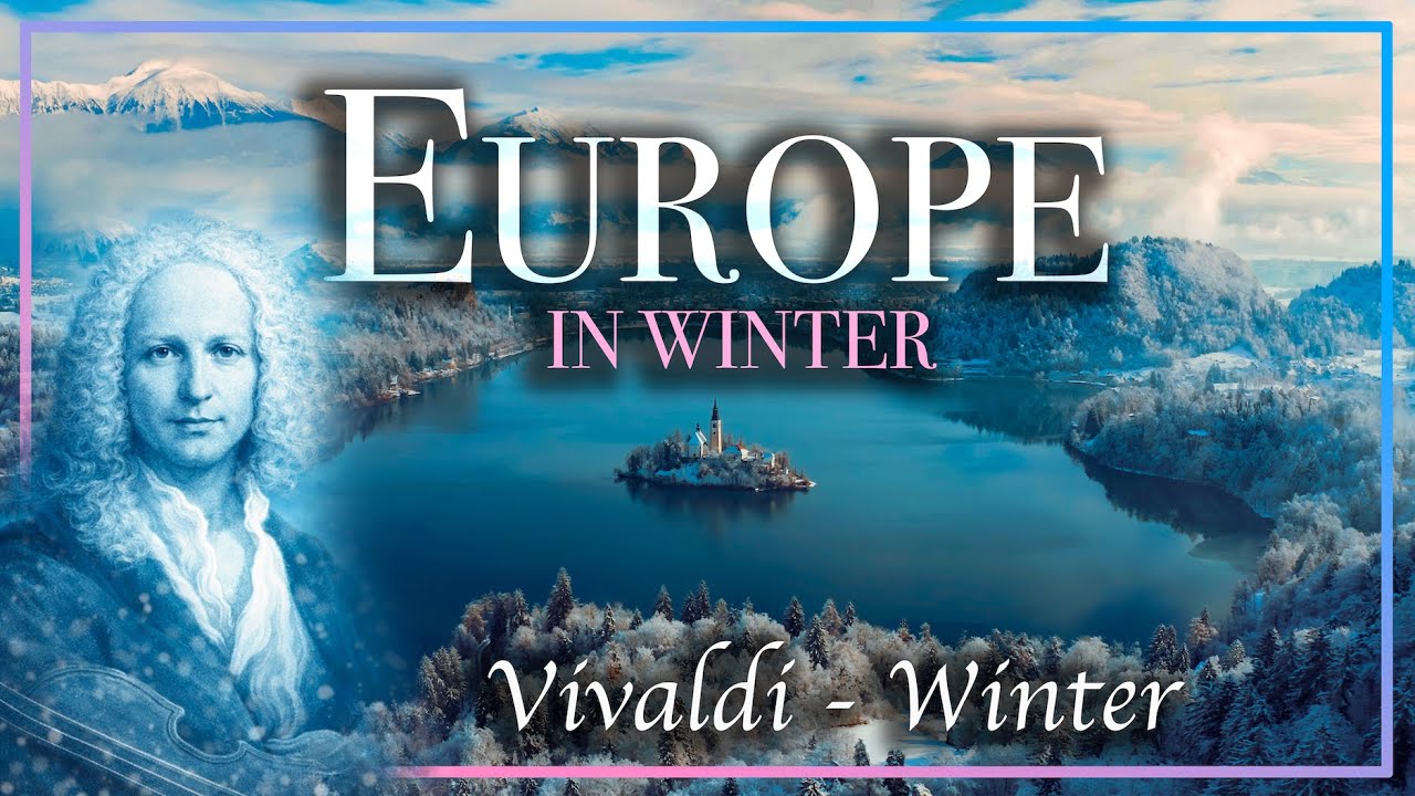 Silent Europe in Winter ❄️ | Vivaldi – Winter | Peaceful Classical Music