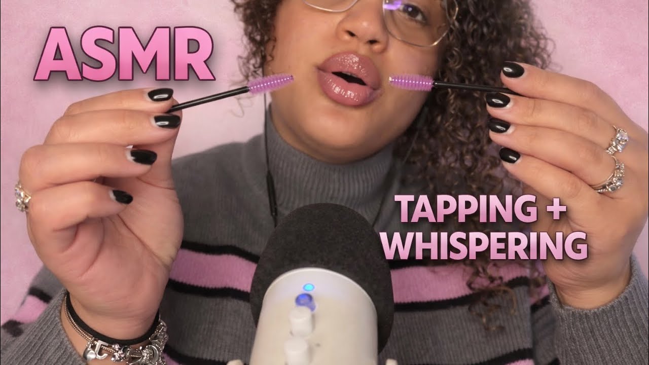ASMR Tapping & Whispering ✨ Relaxing Sounds for Sleep (No Talking Loud)