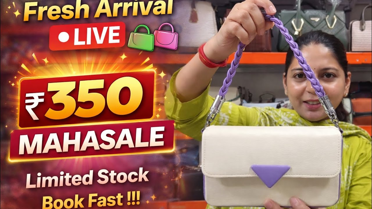 👜Mast mast collection wala Live Sling Bag , Handbags fresh arrival | To book : 7669664075