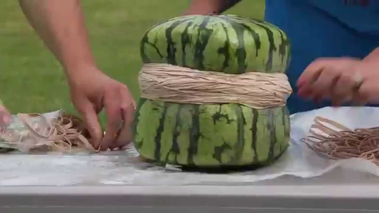 Q103.1 takes on the Watermelon Challenge, with a twist!