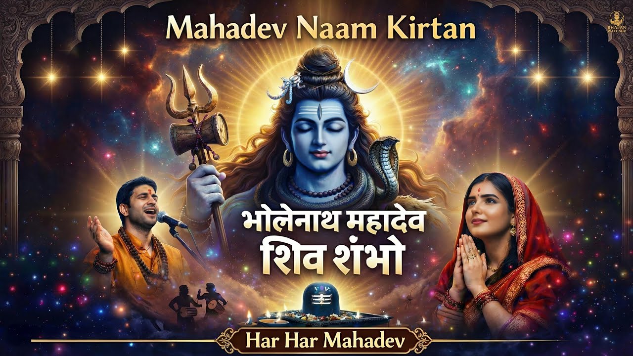Mahadev Naam Kirtan | भोलेनाथ महादेव शिव शंभो | Har Har Mahadev