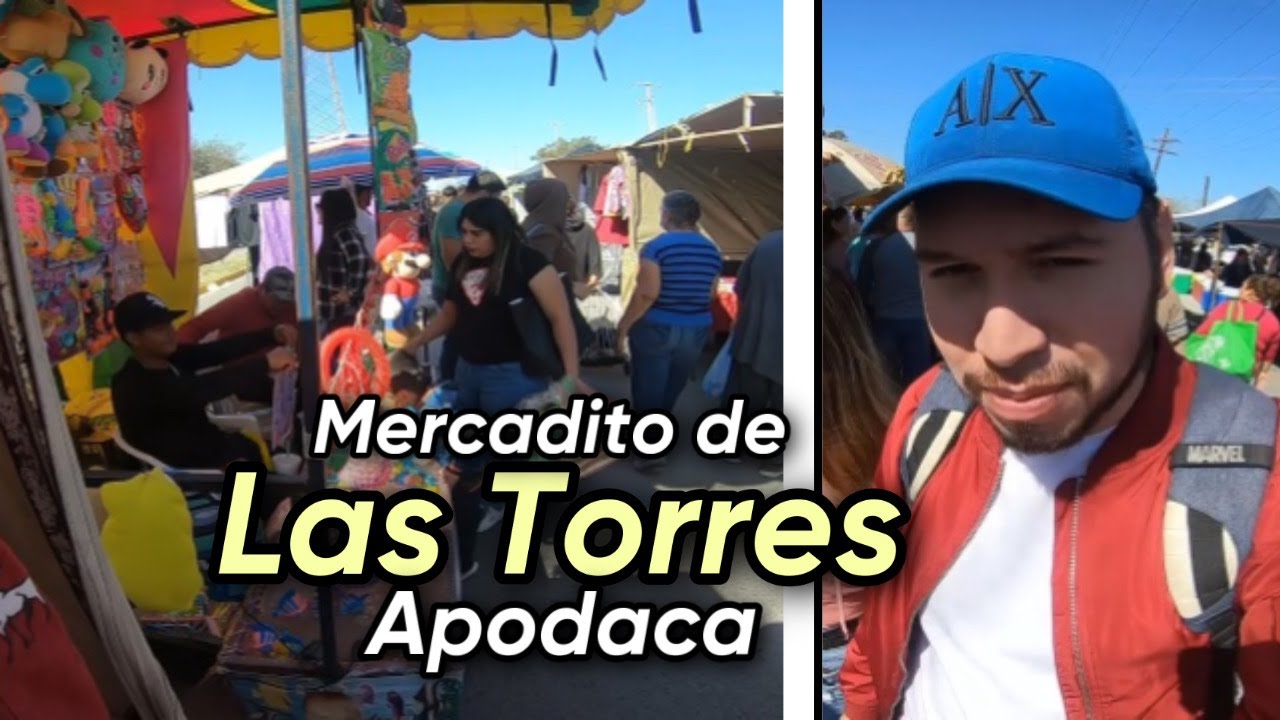 Recorriendo el MERCADO de las Torres en Apodaca / TODO lo que pueda comprar con $200
