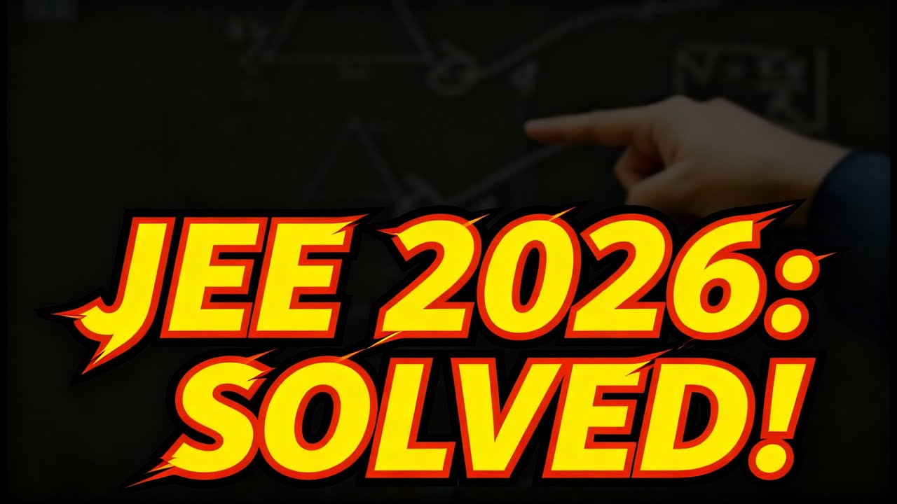 JEE MAIN 2026 PAPER DISCUSSION I ELECTROSTATICS & CAPACITANCE