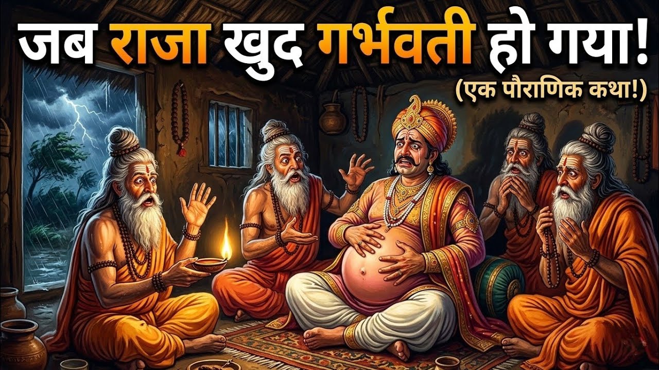 वो राजा जिसने बच्चे को जन्म दिया | Raja Yuvanashva Ki Kahani | Ancient Hindu Mythology