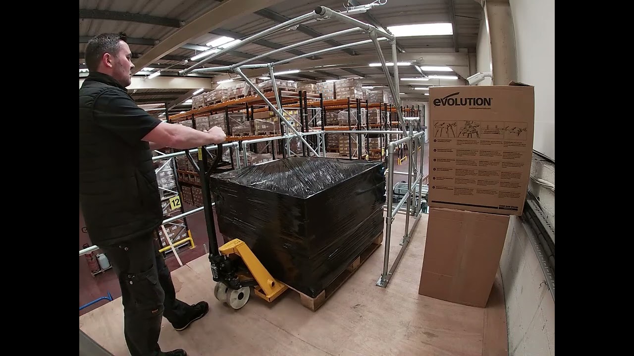 Pallet Safety Gate for Mezzanine and high loading areas