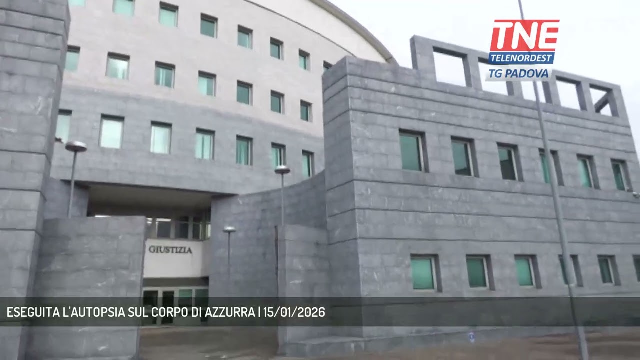 ESEGUITA L'AUTOPSIA SUL CORPO DI AZZURRA | 15/01/2026