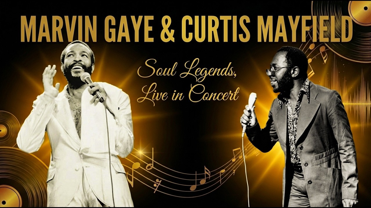 Chicago Soul 70s | Curtis Mayfield & Marvin Gaye  Deep Soul, Love, Heartbreak & Gospel Vinyl Mix