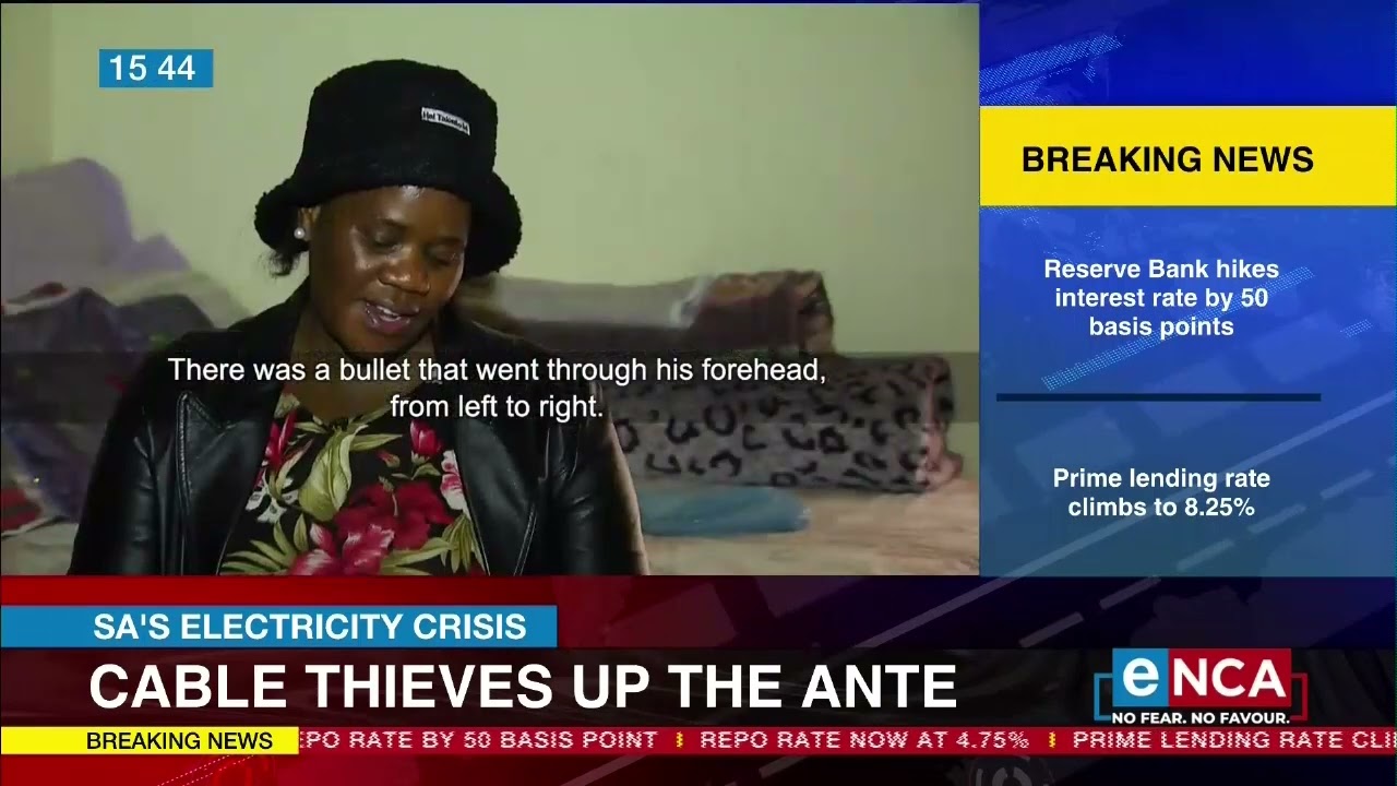 SA's electricity crisis | Cable thieves up the ante