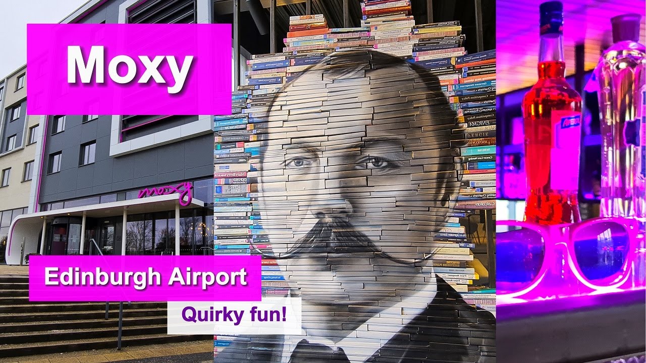 Moxy hotel | Edinburgh Airport | Quirky fun!