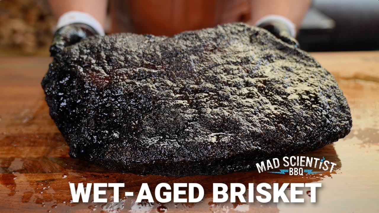 This brisket sat in the fridge for 40 days and then I cooked it.