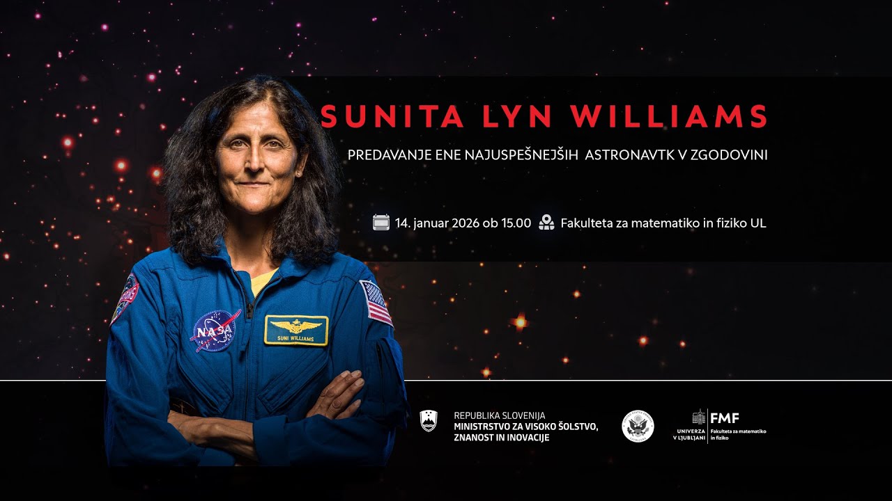 Predavanje astronavtke Sunite Williams