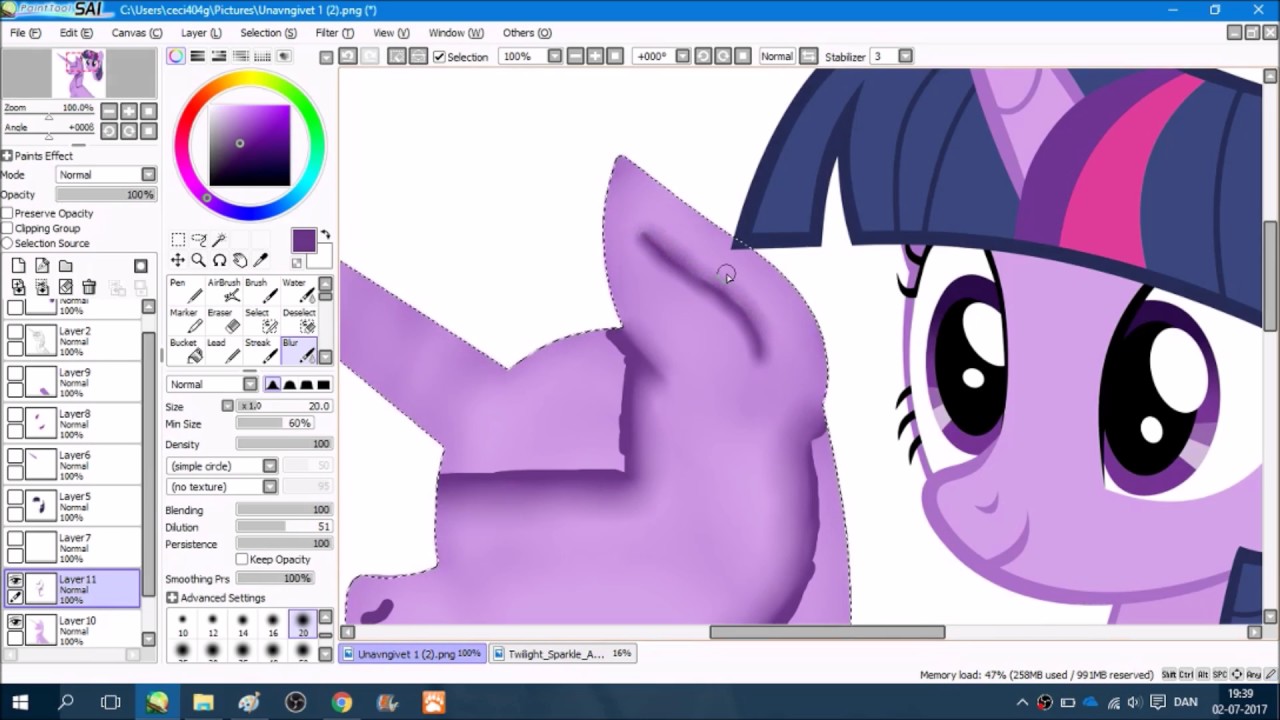 twilight - MLP Speedpaint
