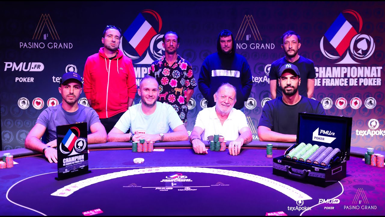 Table Finale 1 000€ 8-max Championnat de France 2023